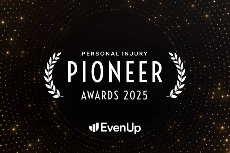 EvenUp Announces Inaugural Personal Injury Pioneer Awards