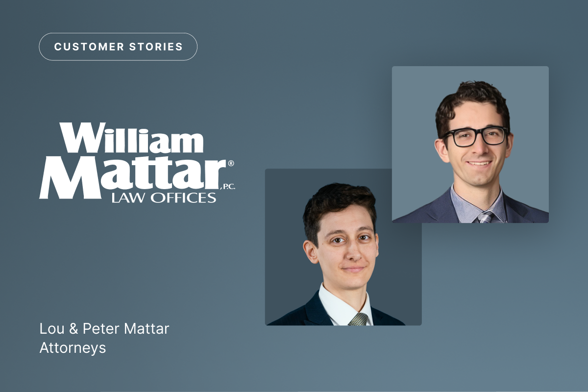 How the William Mattar Law Offices Streamline Workflows and Improve Settlement Outcomes with EvenUp